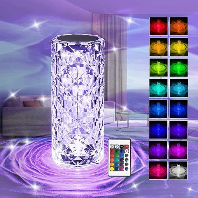 Crystal Diamond Lamp